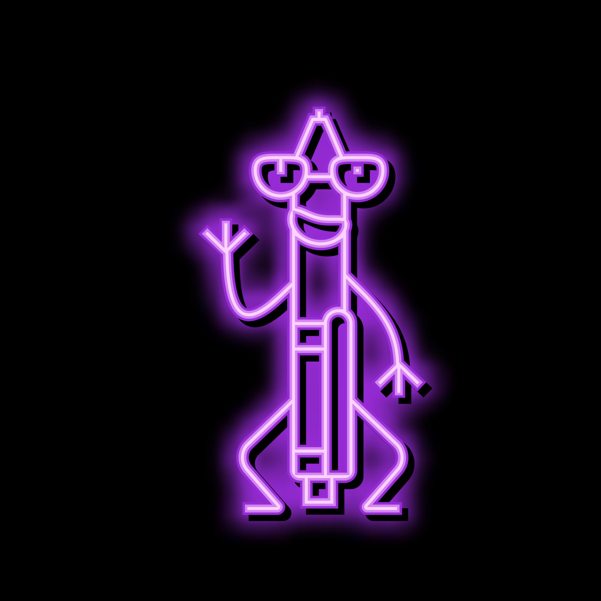 Pen School Character Neon Glow Icon Illustration 20573698 Vector Art At pen-school-character-neon-glow-icon-illustration-20573698-vector-art-at