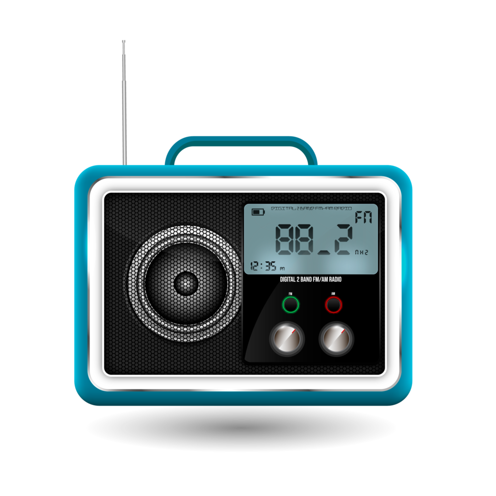 world radio day on february 13 of idea for landing page template and poster png