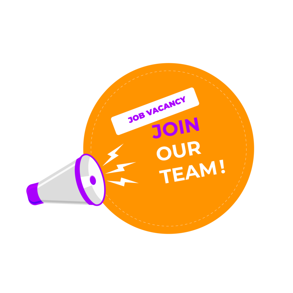 we are hiring join our team announcement png