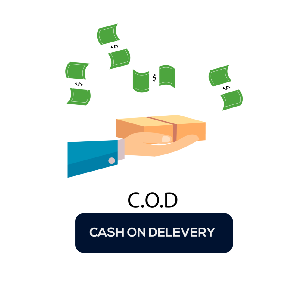 cash on delivery badge pack png