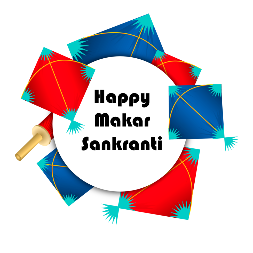 happy makar sankranti festival celebration design png