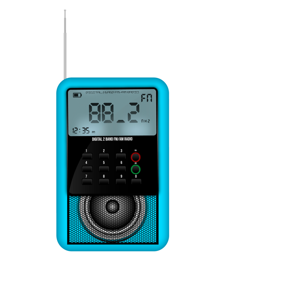 world radio day on february 13 of idea for landing page template and poster png