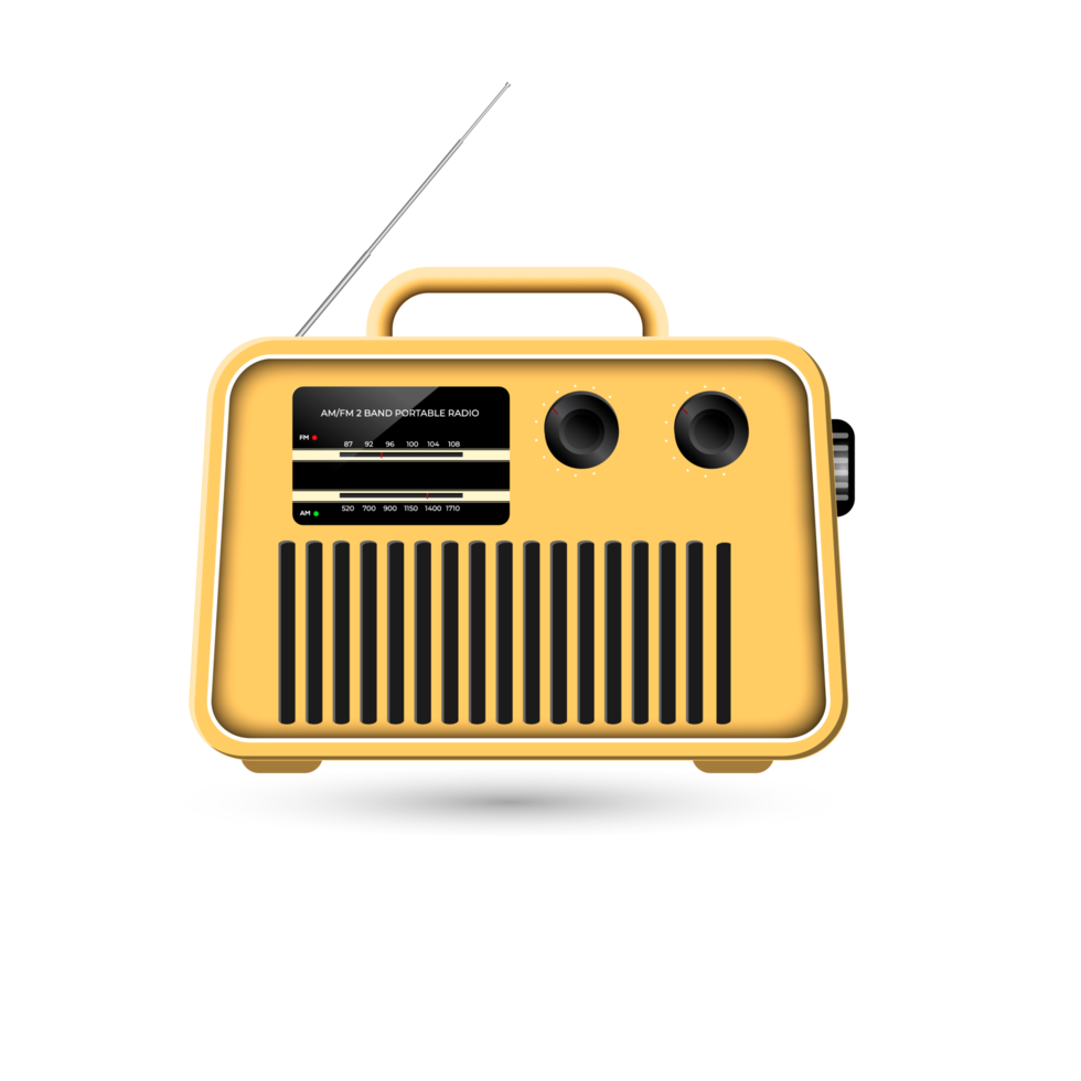 world radio day on february 13 of idea for landing page template and poster png