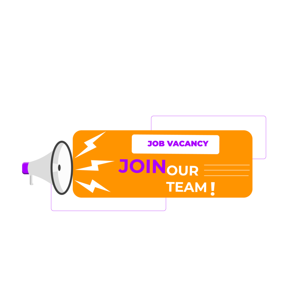 we are hiring join our team announcement png