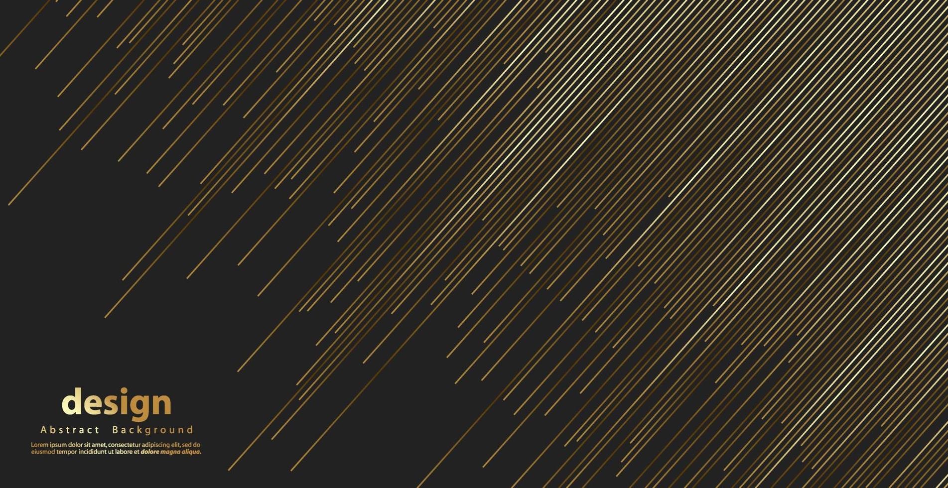 Abstract gold luxurious color background with diagonal lines for your design.  Modern luxury concept. Vector illustration