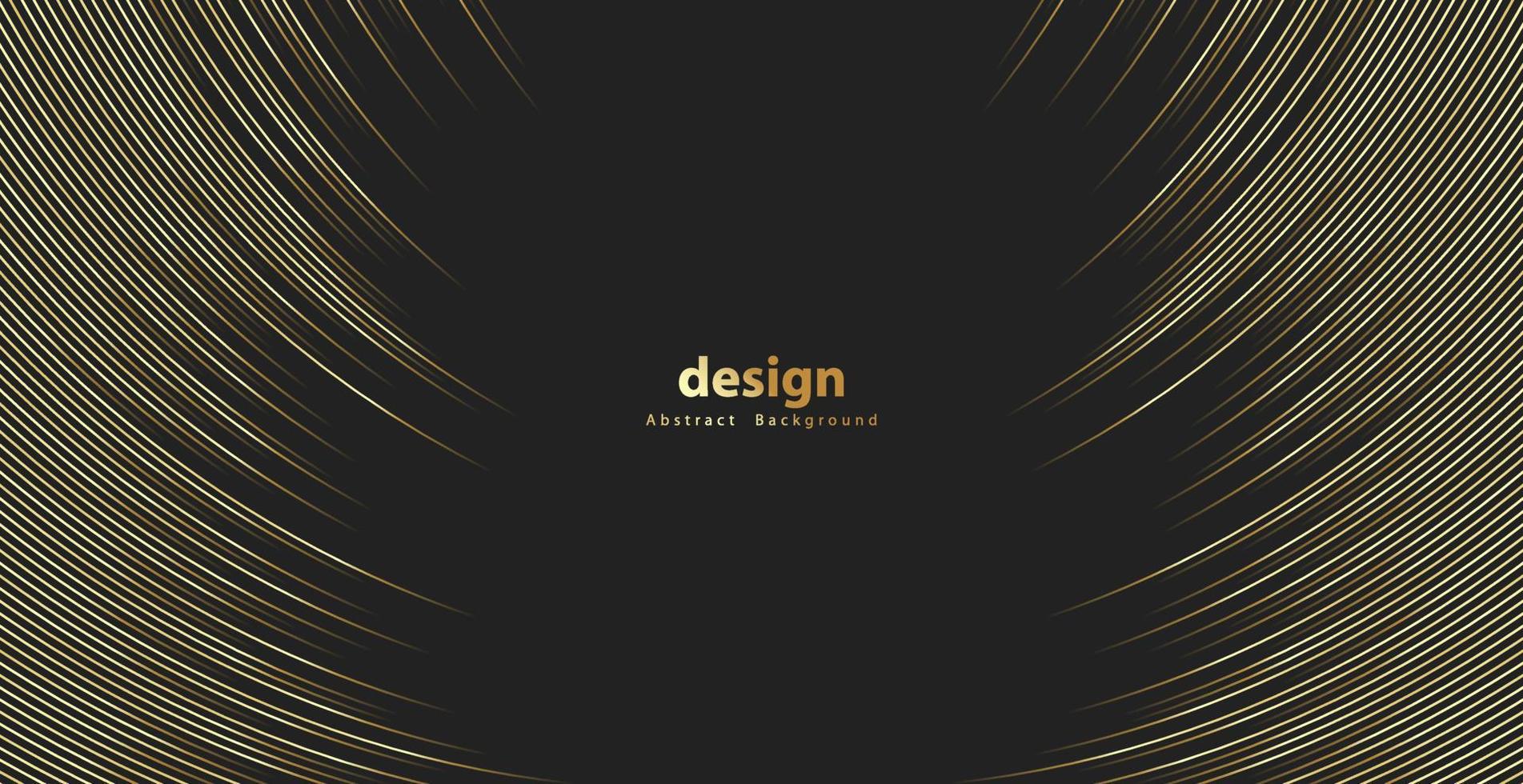 fondo abstracto de color dorado lujoso con líneas diagonales para su diseño. concepto de lujo moderno. ilustración vectorial vector
