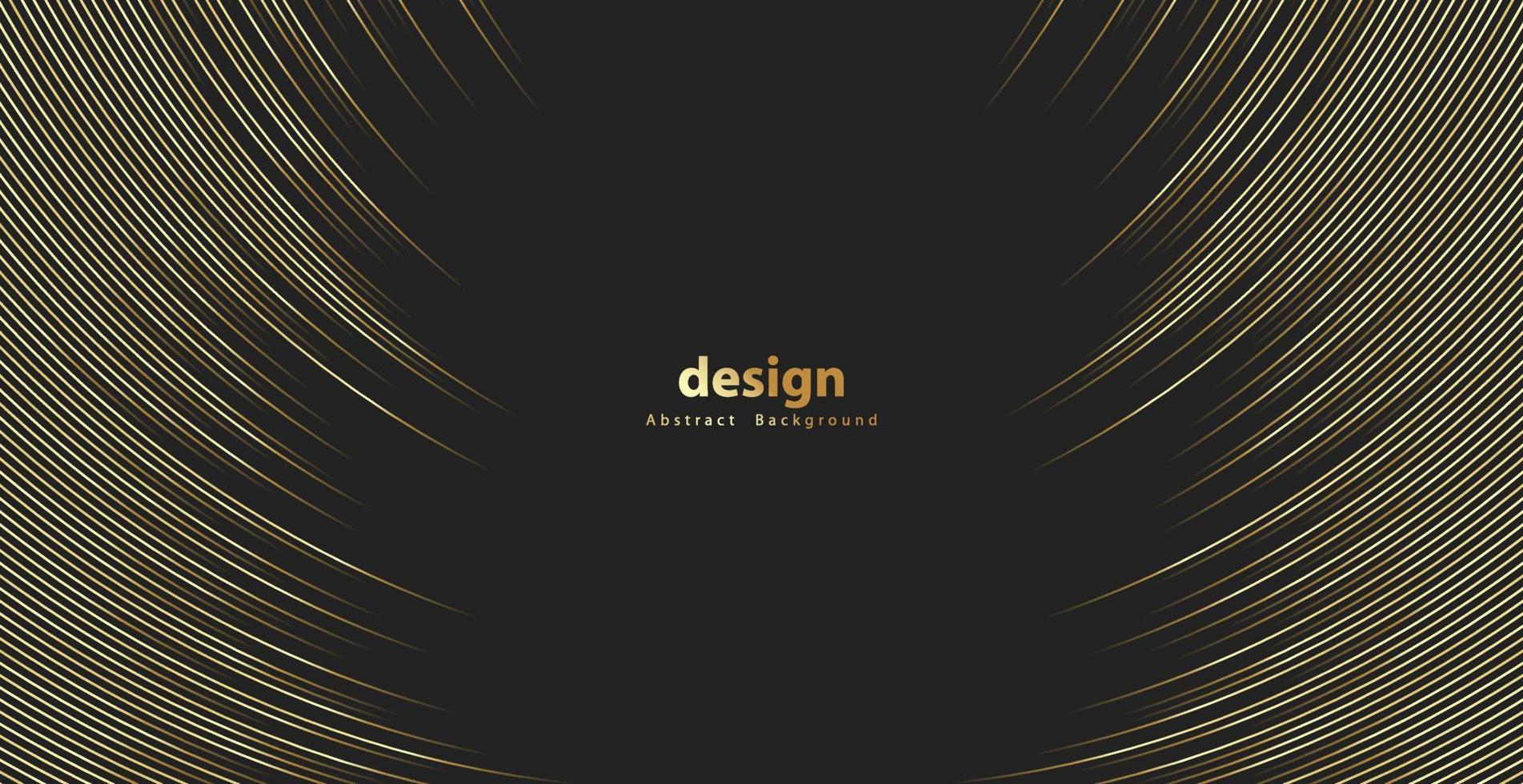 fondo abstracto de color dorado lujoso con líneas diagonales para su diseño. concepto de lujo moderno. ilustración vectorial vector