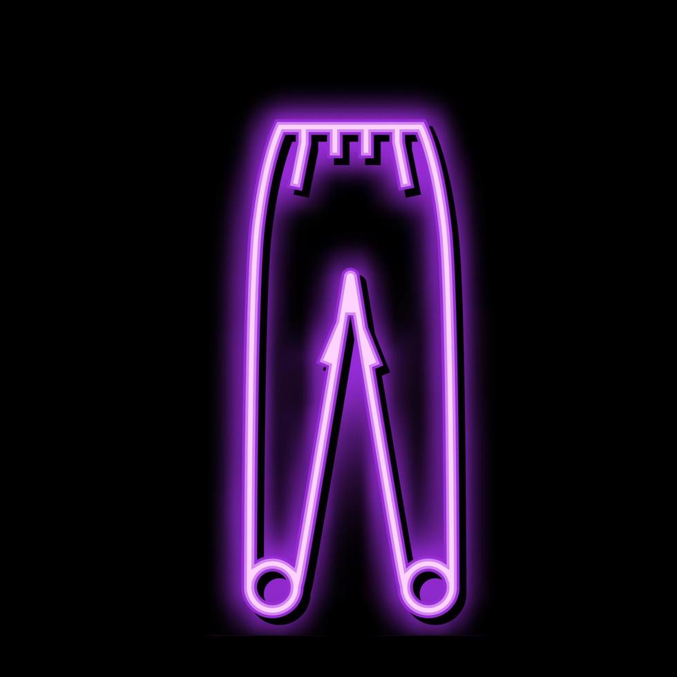 stirrup pants apparel color icon vector illustration 20575573 Vector