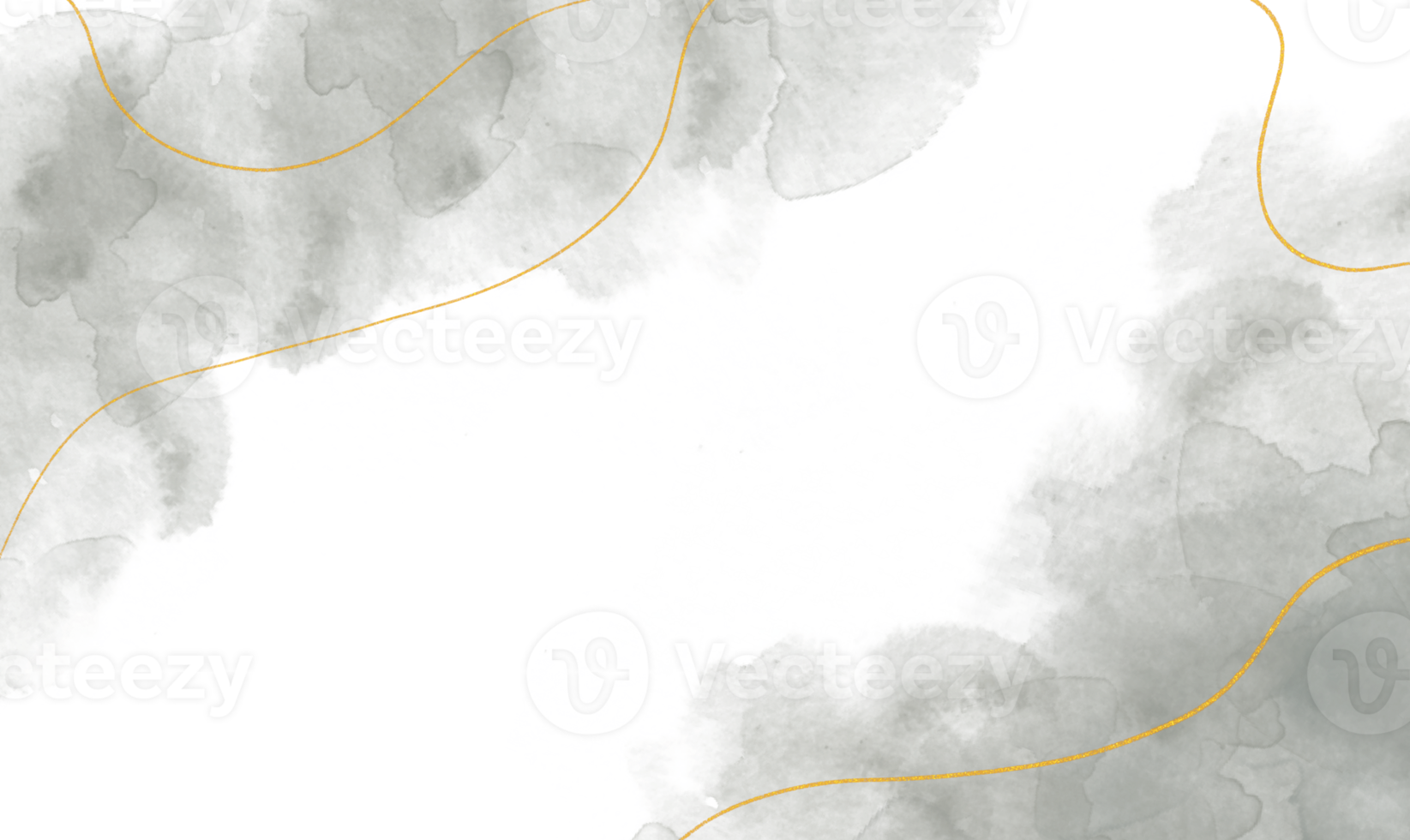 resumen oscuro gris pastel acuarela pintar manchar antecedentes con oro línea png