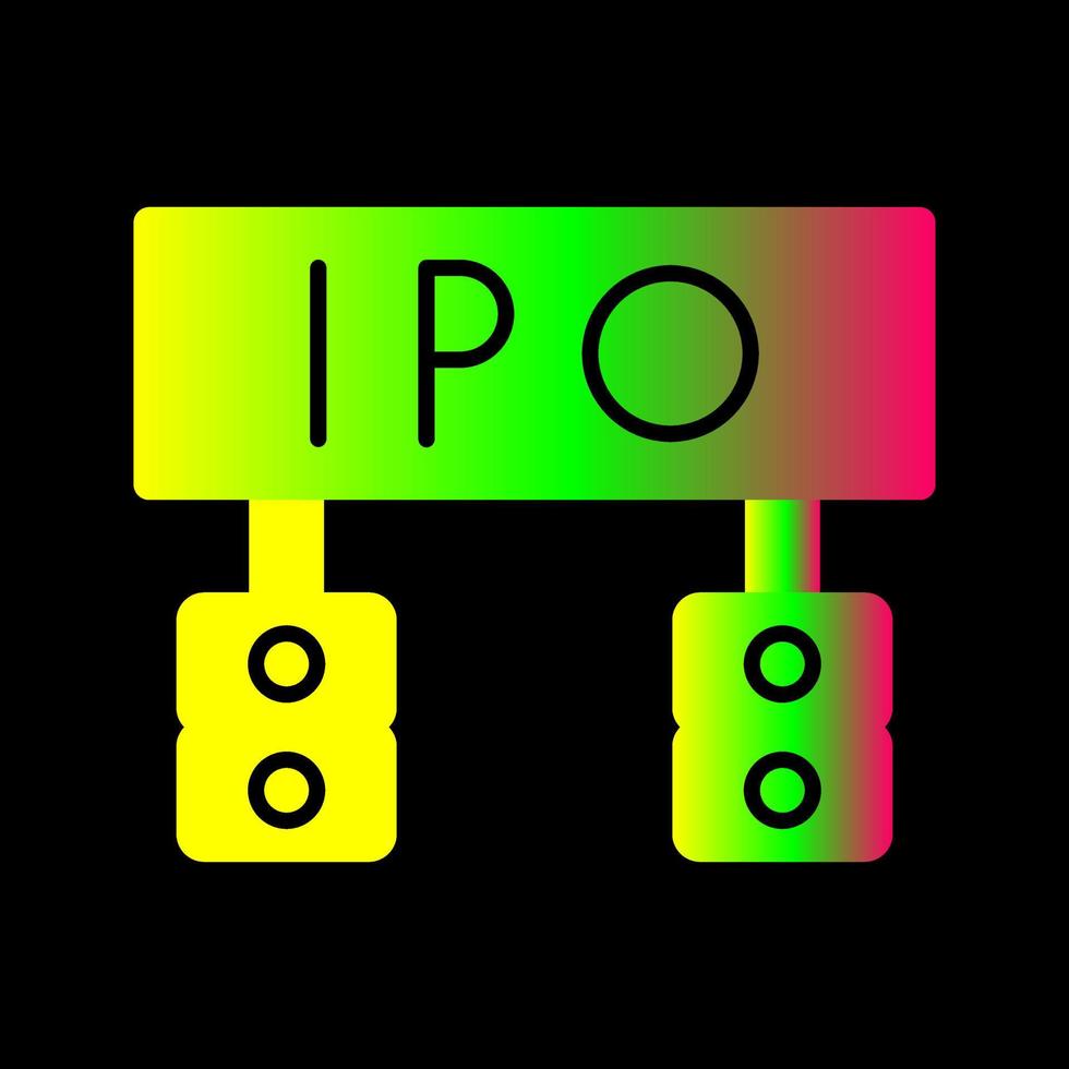 Ipo Vector Icon