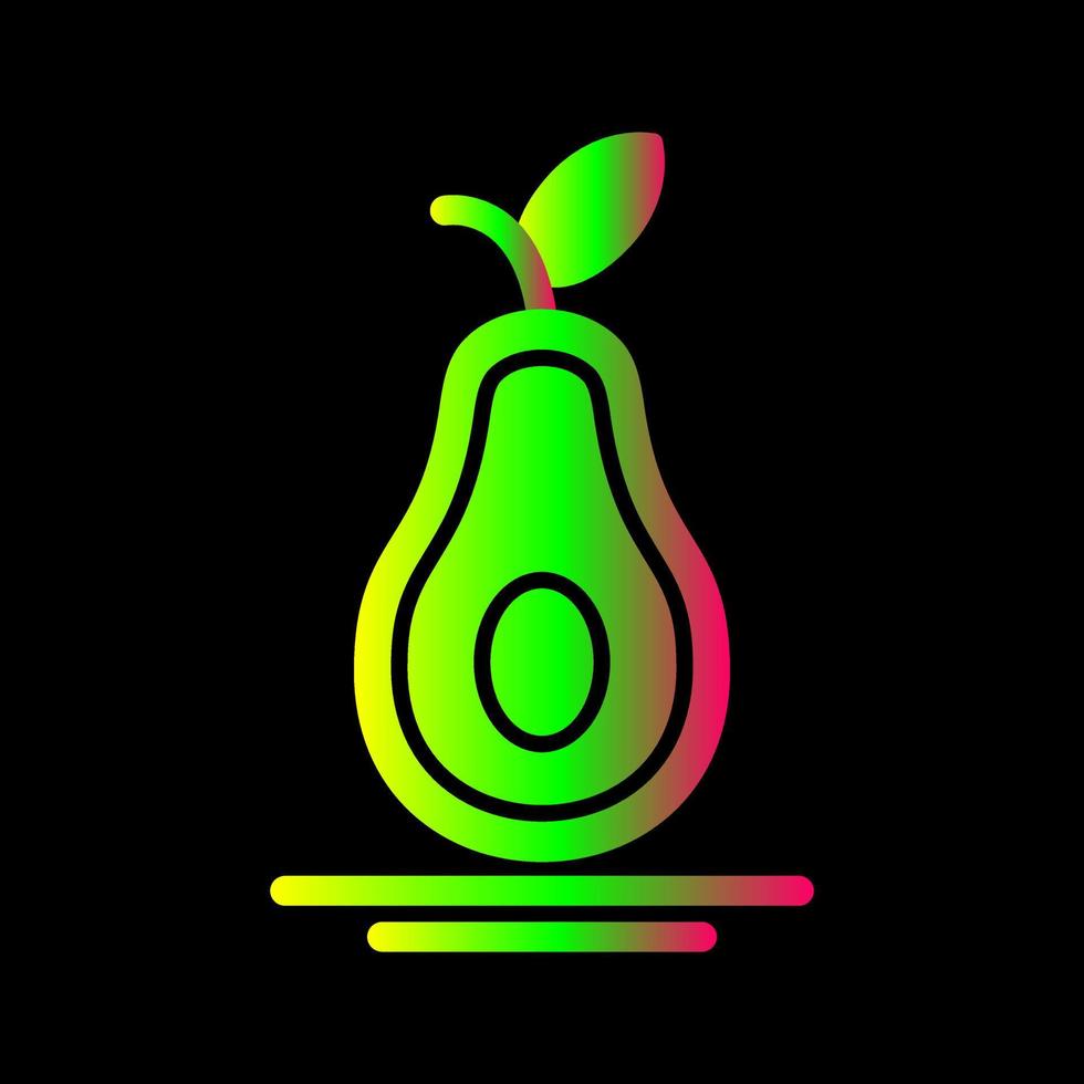 Avocado Vector Icon