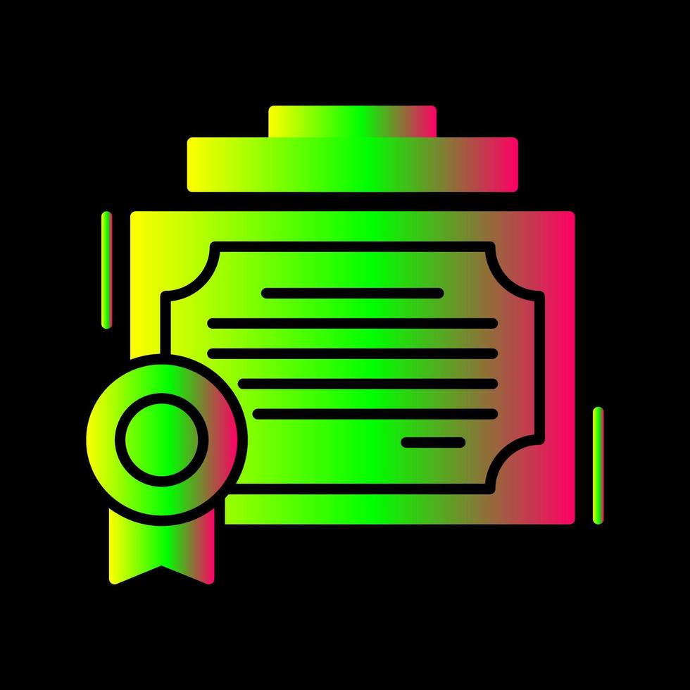 Certificate Vector Icon