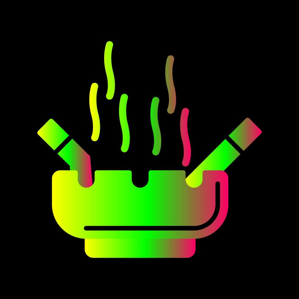 Ashtray Vector Icon