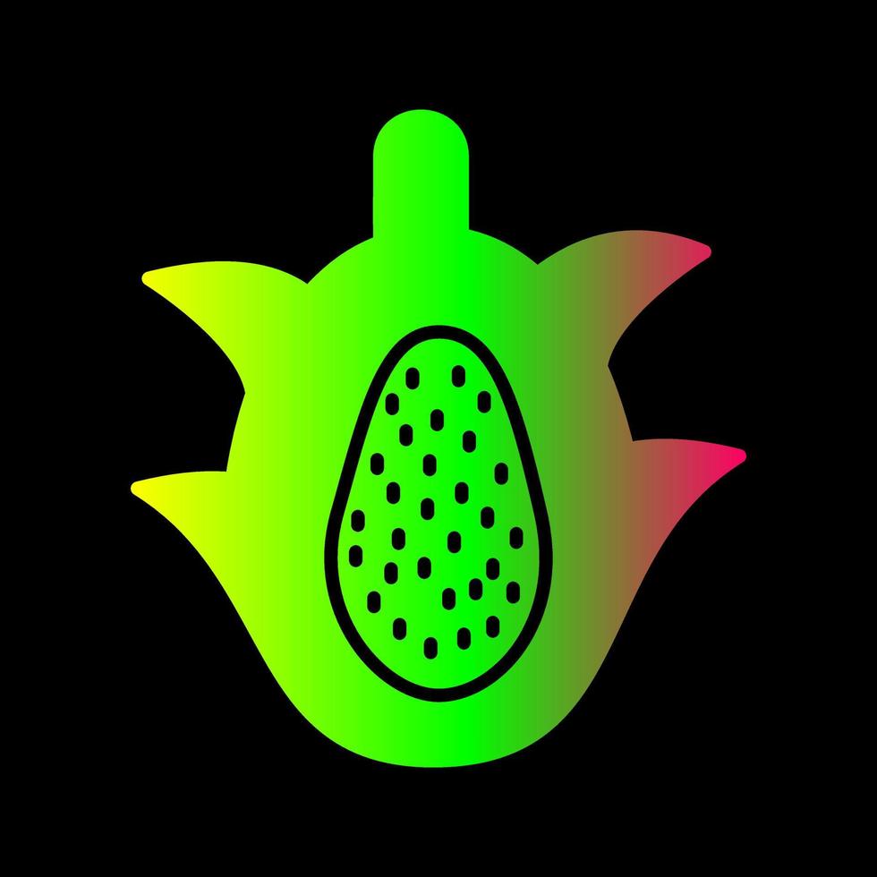 Dragon Fruit Vector Icon