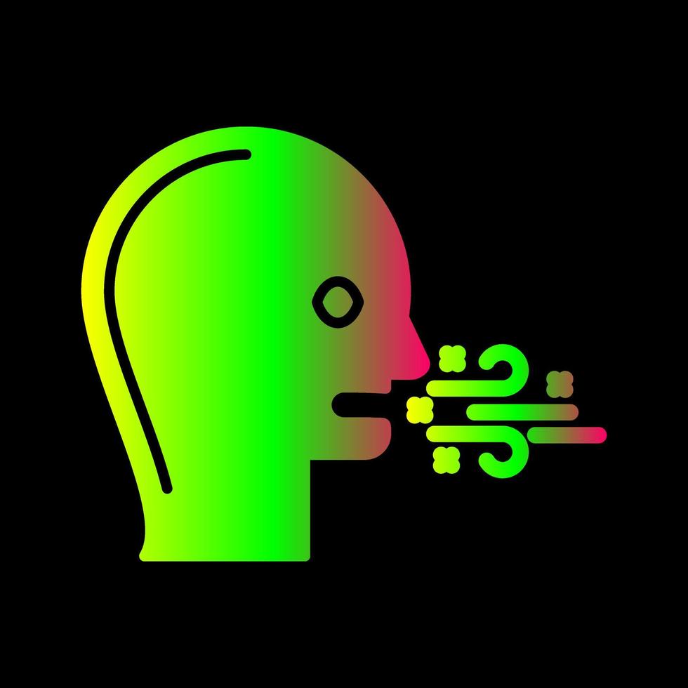 Bad Breath Vector Icon