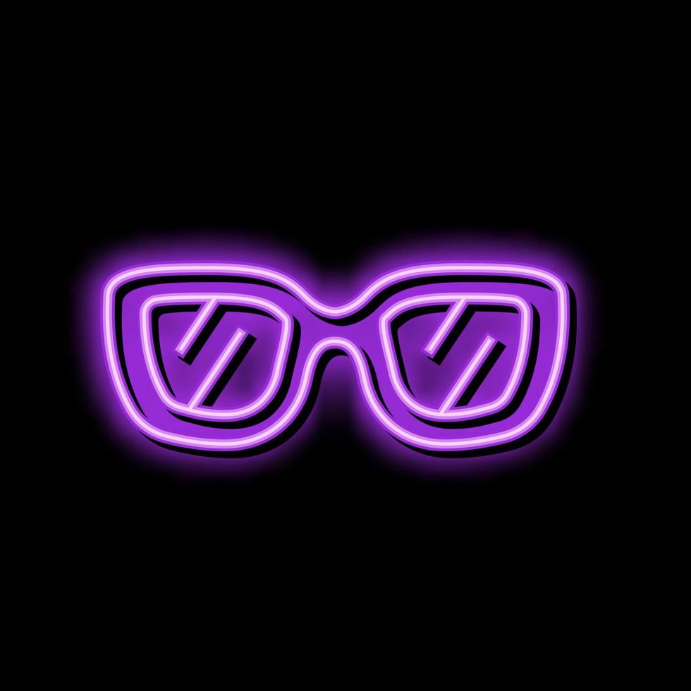 beach glasses frame color icon vector illustration