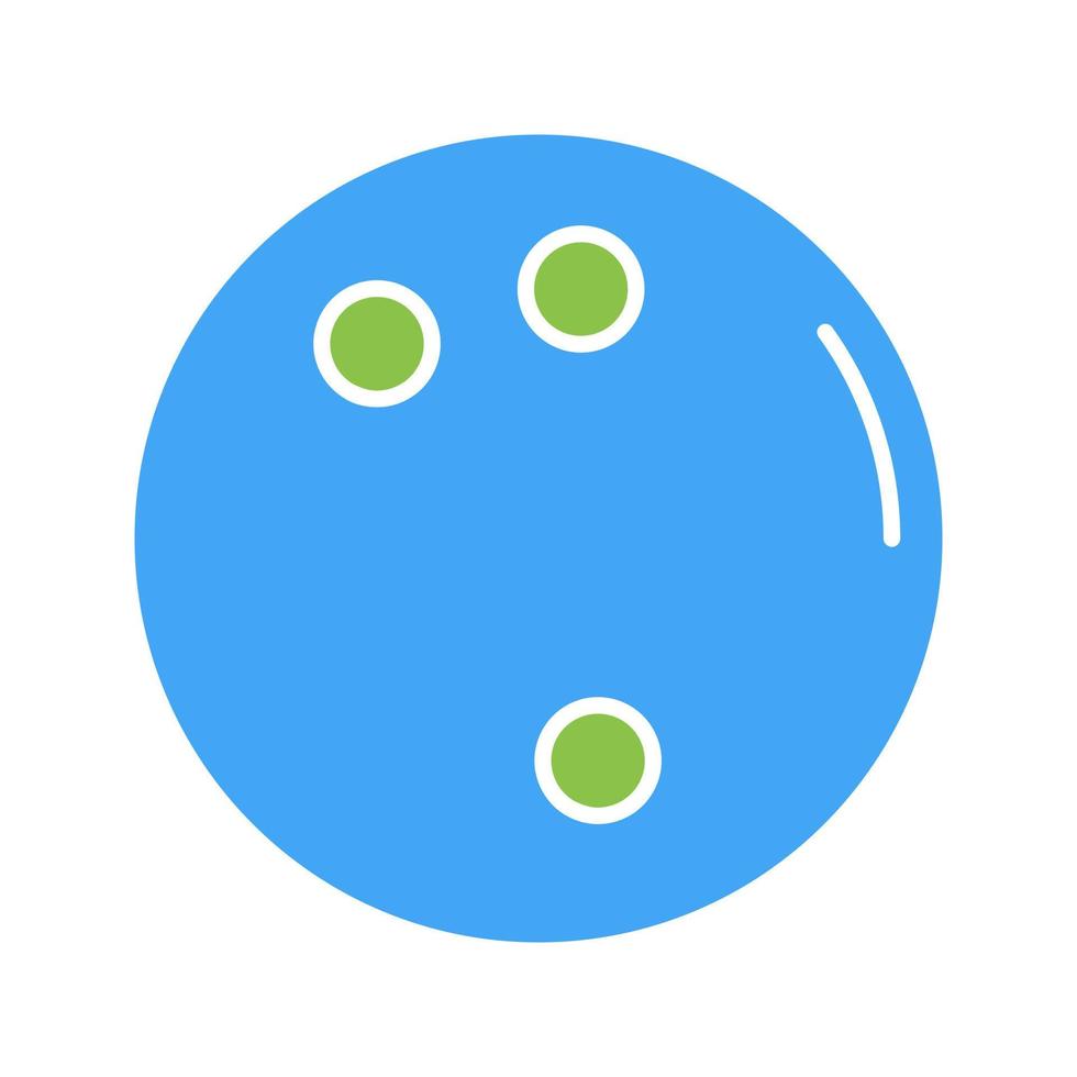 Bowling Ball Vector Icon