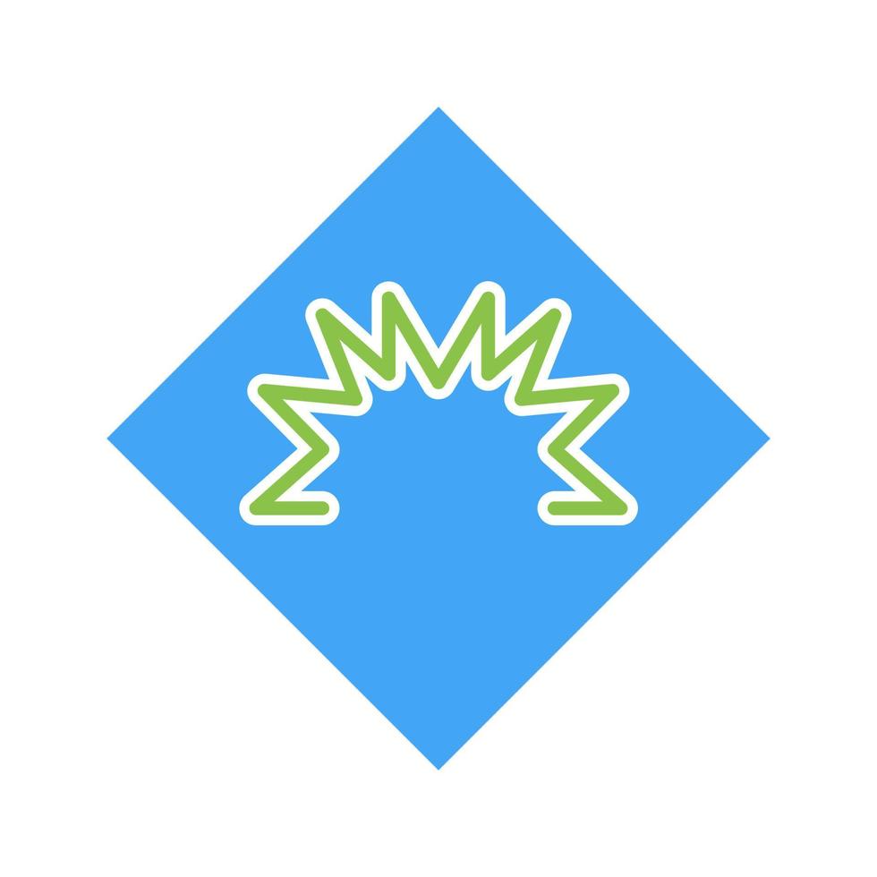Danger of Welding Flash Vector Icon