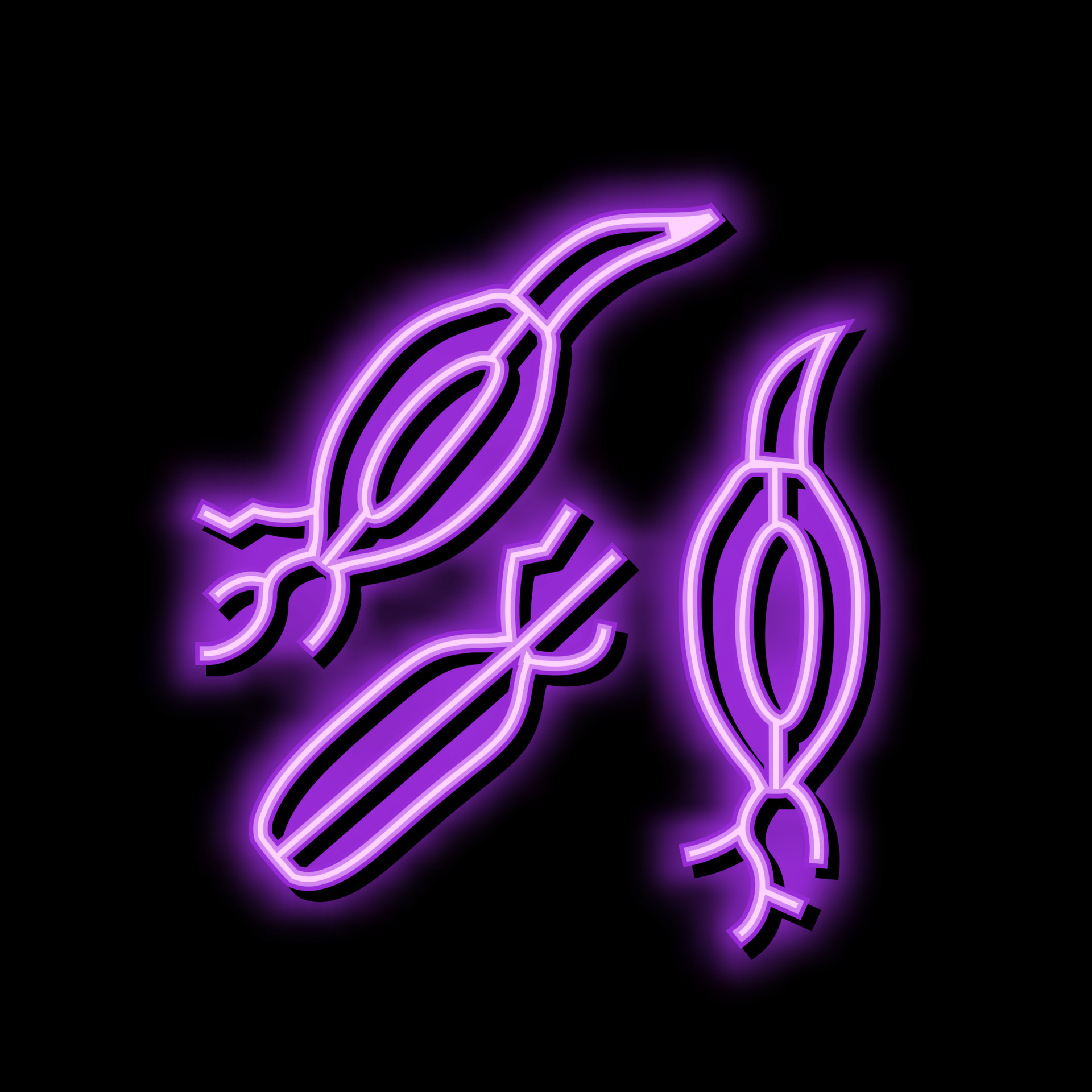 malt barley neon glow icon illustration 20577311 Vector Art at Vecteezy