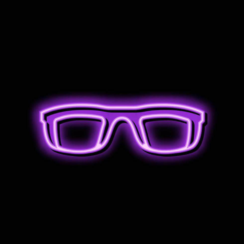 niño niño gafas marco color icono vector ilustración