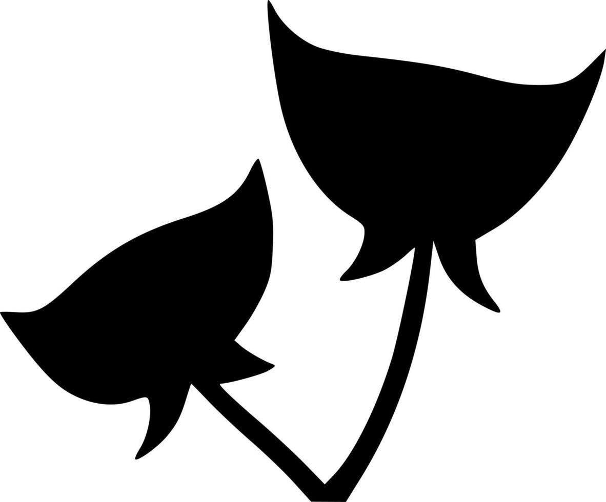 vector ilustración de flor icono forma