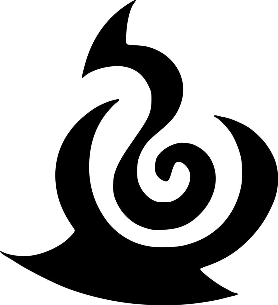 black and white of icon shape vector
