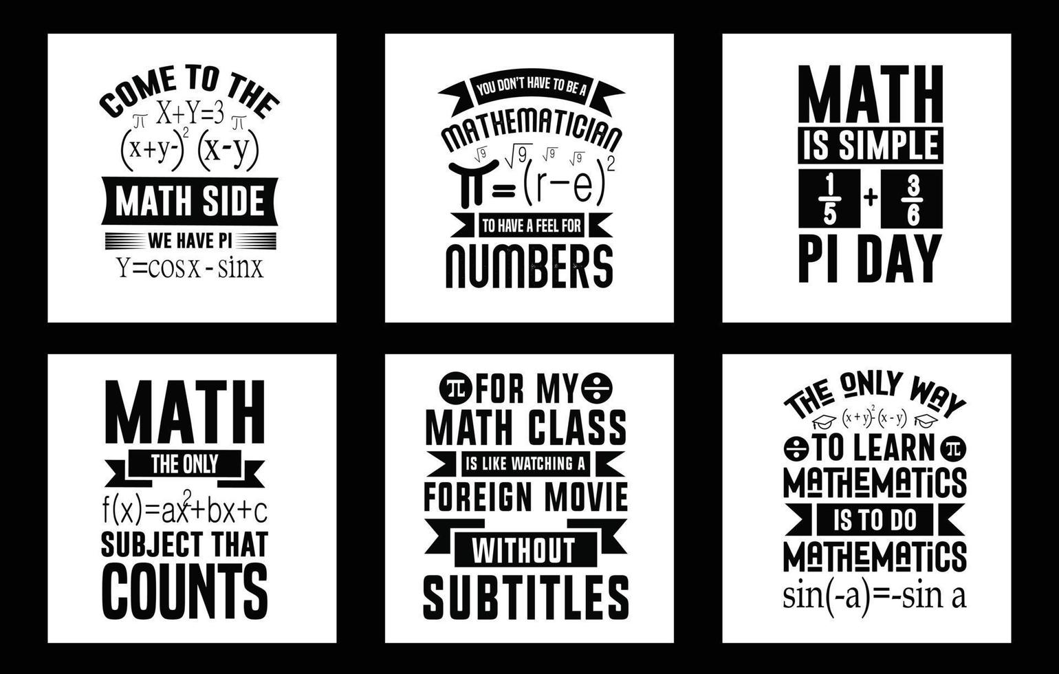 Vector math is a piece of pi tshirt design