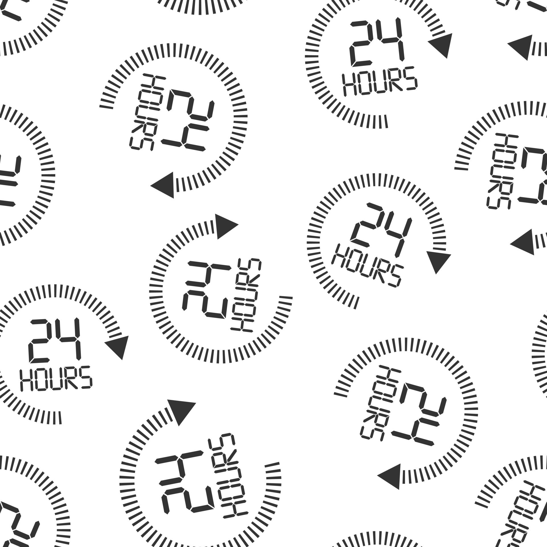 24 Hours Clock Sign Icon Seamless Pattern Background Twenty Four Hour 24-hours-clock-sign-icon-seamless-pattern-background-twenty-four-hour