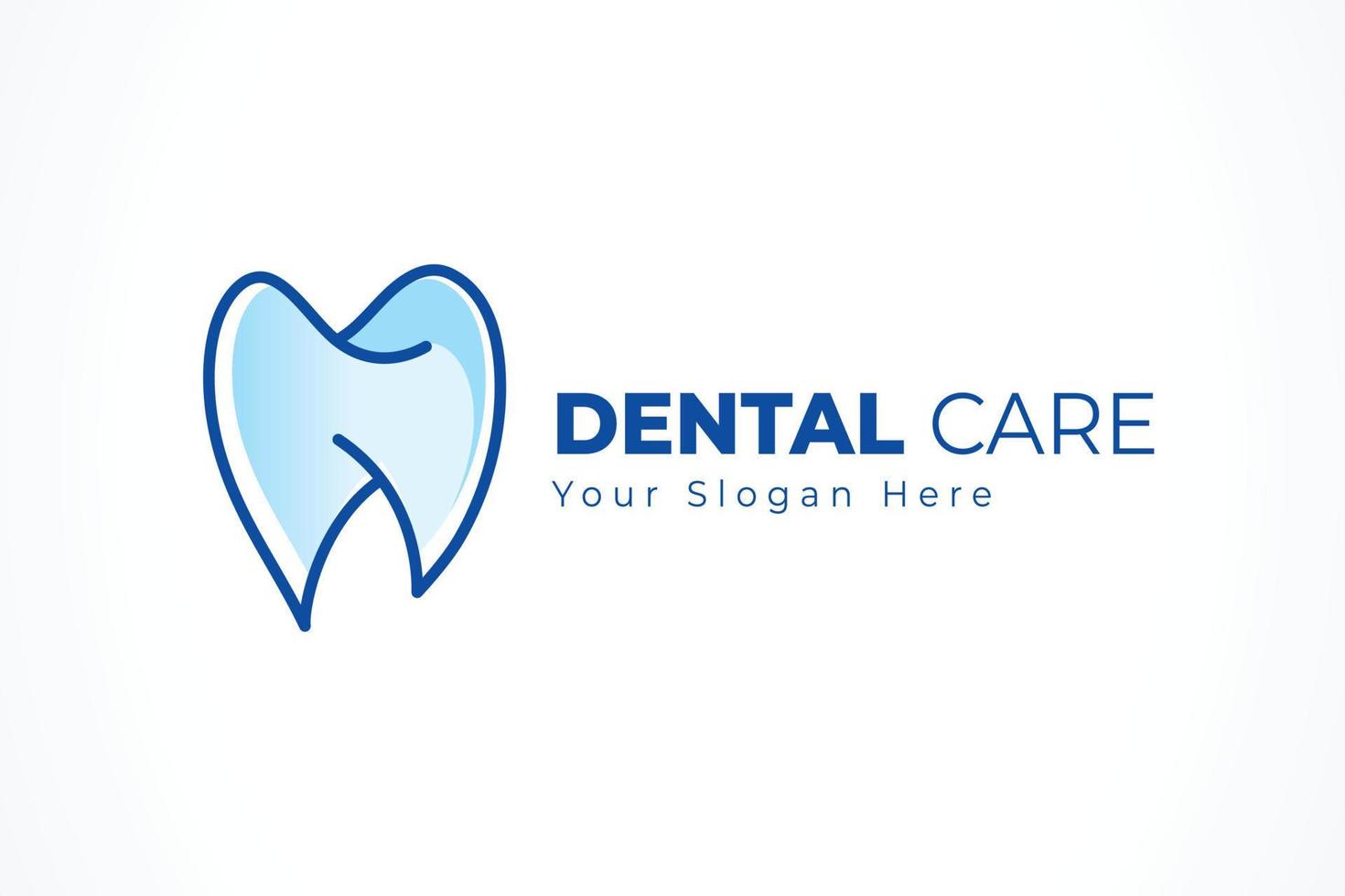 plantilla de logotipo de clínica dental vector