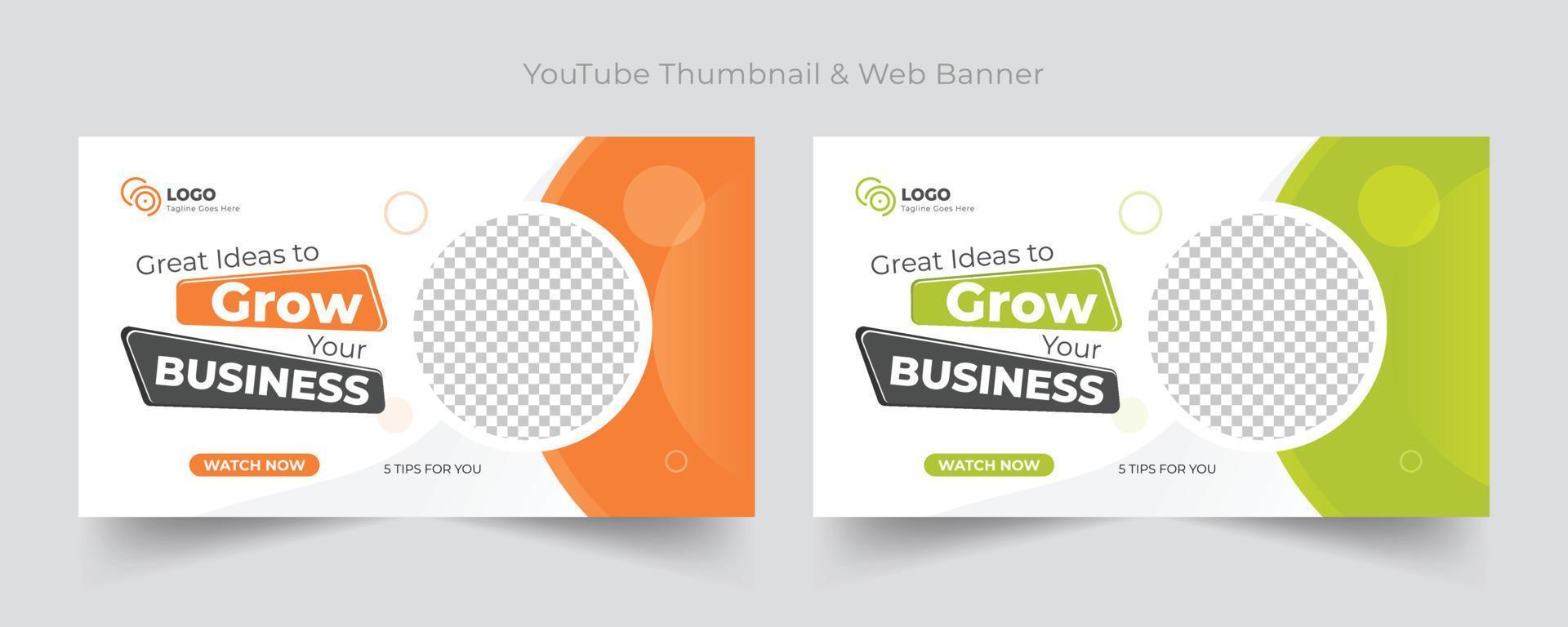 video, thumbnail, business, corporate, learning, corporate, promotion, agency, banner, ecommerce, digital, social, vector