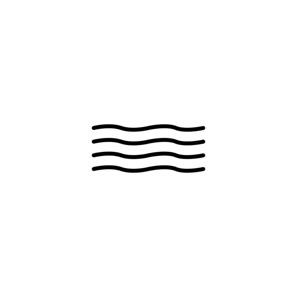 Wind icon with outline style vector