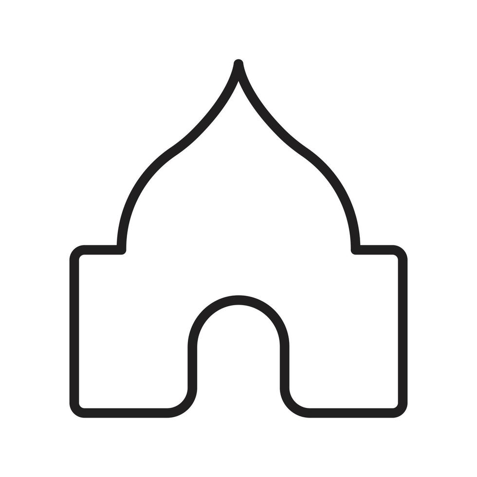 Islamic Icons Line Art Vector, Ramadan Kareem Elements, Eid Mubarak Design Elements, Muslim Prayer, Mosque vector