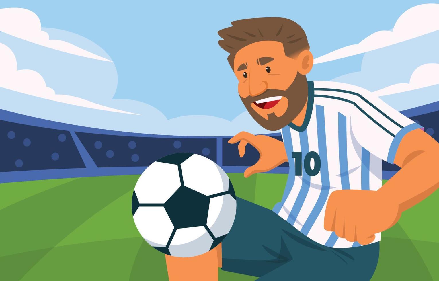 Lionel Messi Background Design vector