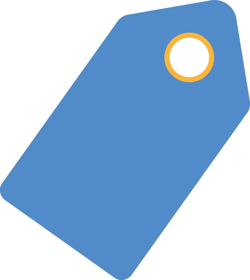 Bookmark Star Sign vector flat illustration