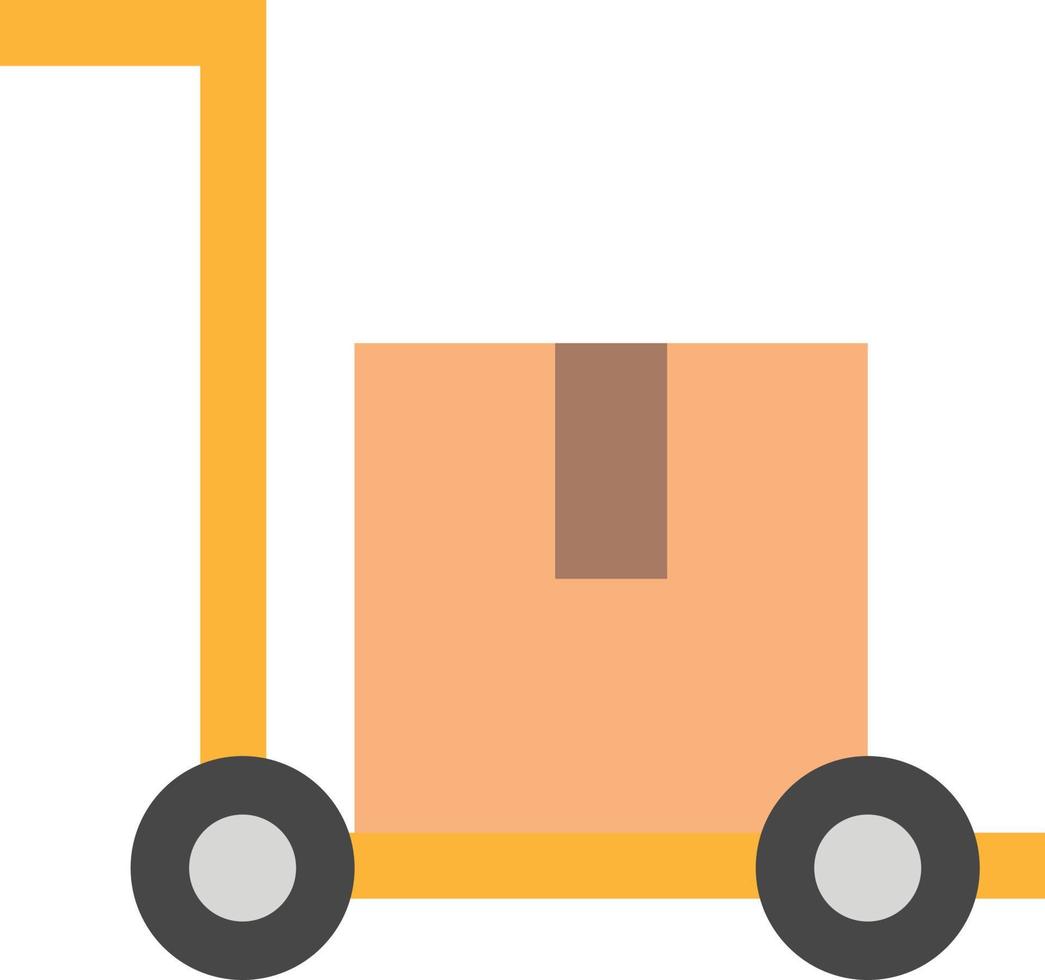 package troley logistic vector