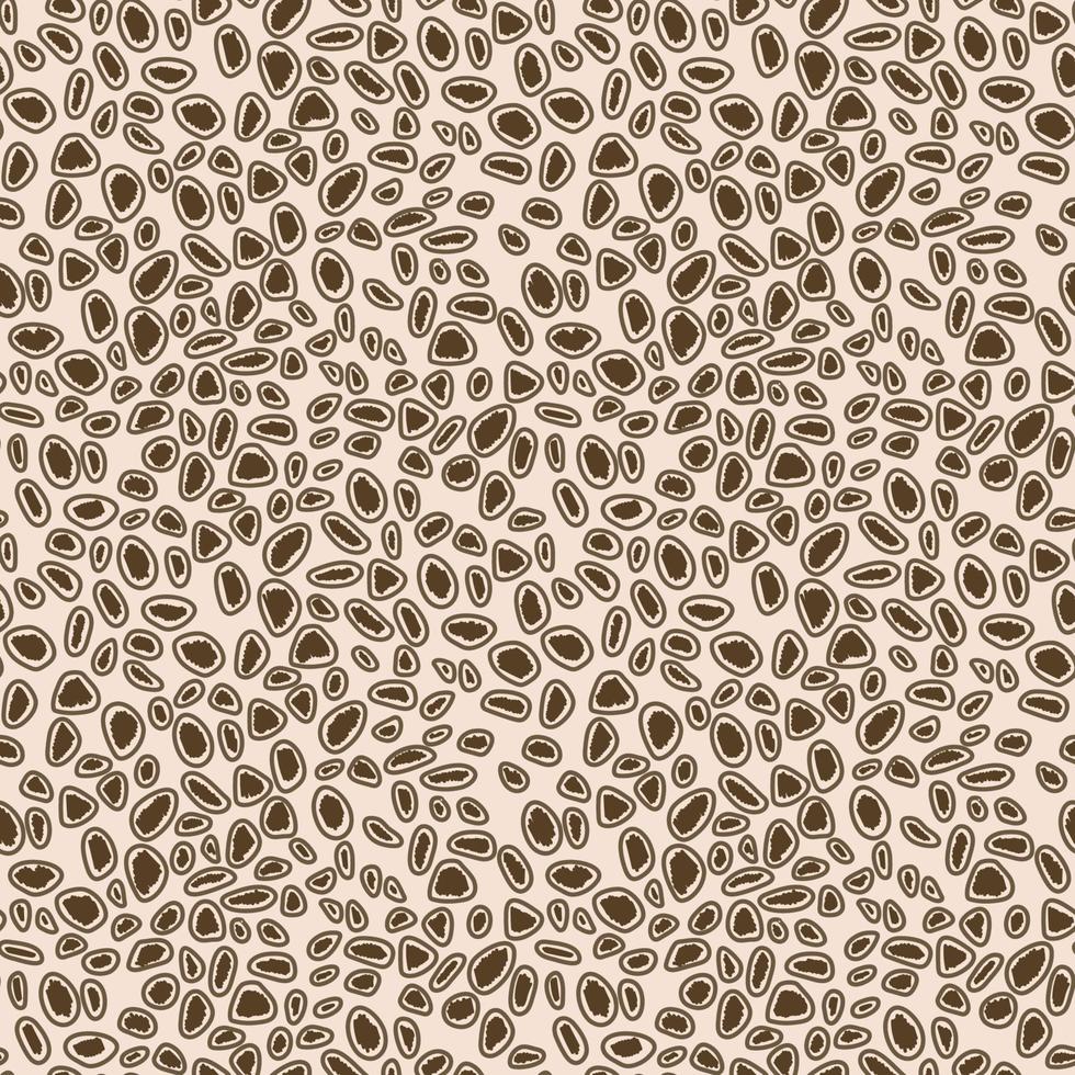 Leopard pattern design drawing seamless pattern. Lettering poster or t-shirt textile graphic design wallpaper, wrapping paper. vector