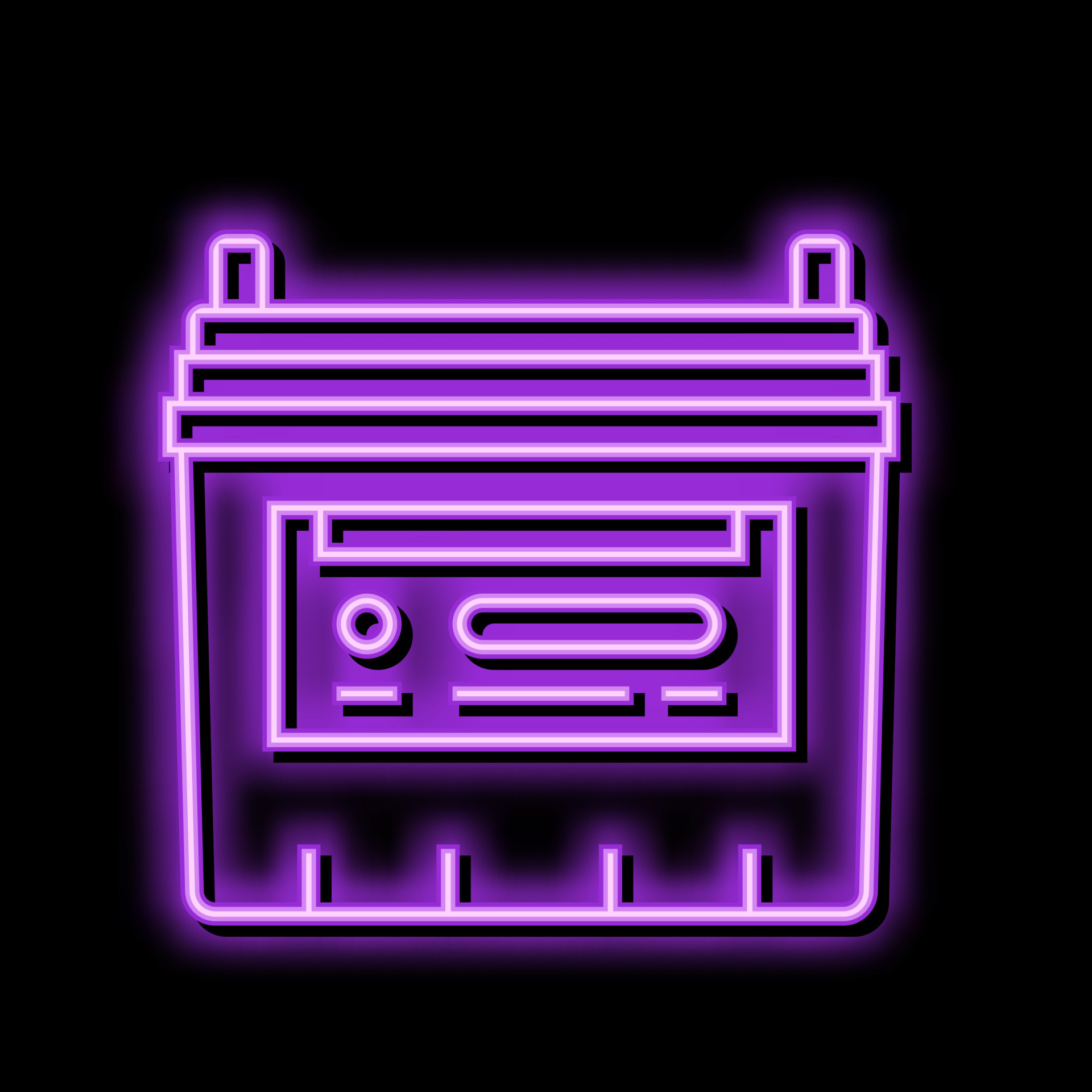 Flooded Lead Acid Battery Neon Glow Icon Illustration 20580958 Vector flooded-lead-acid-battery-neon-glow-icon-illustration-20580958-vector