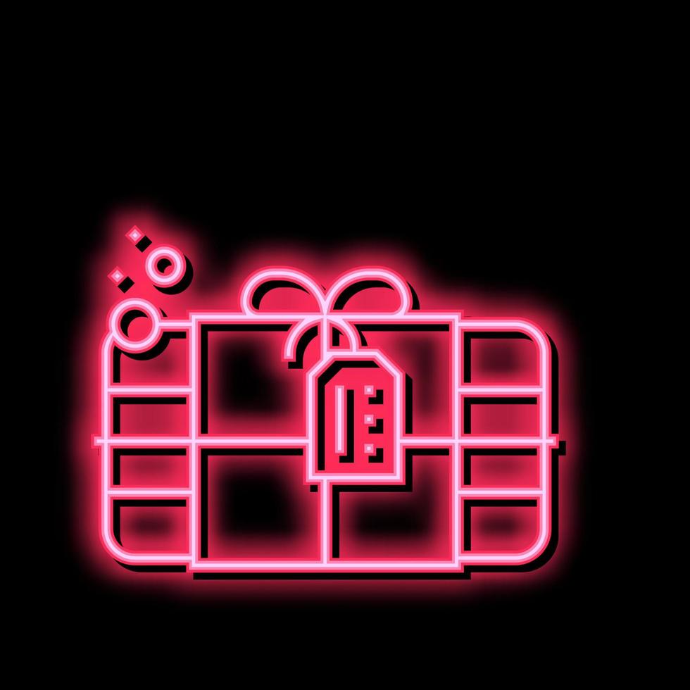 handmade soap neon glow icon illustration vector