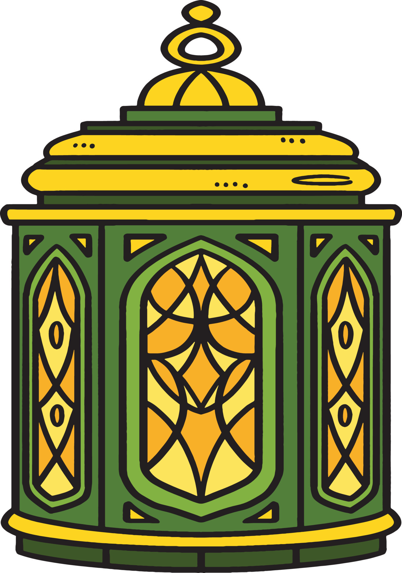 Ramadan Lantern Cartoon Colored Clipart 20581502 Vector Art at Vecteezy