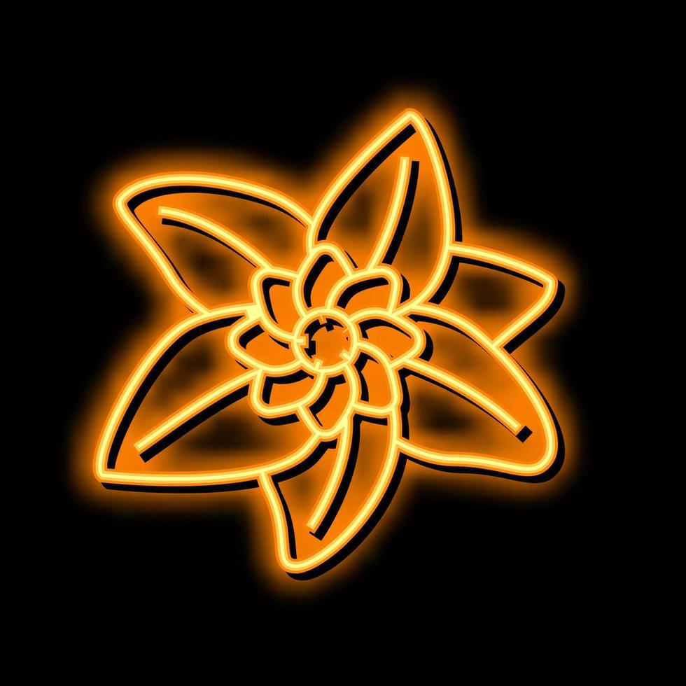 flower leaf neon glow icon illustration 20583396 Vector Art at Vecteezy