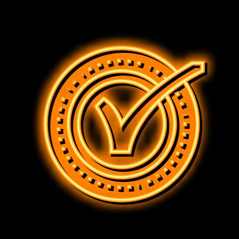 best quality neon glow icon illustration vector