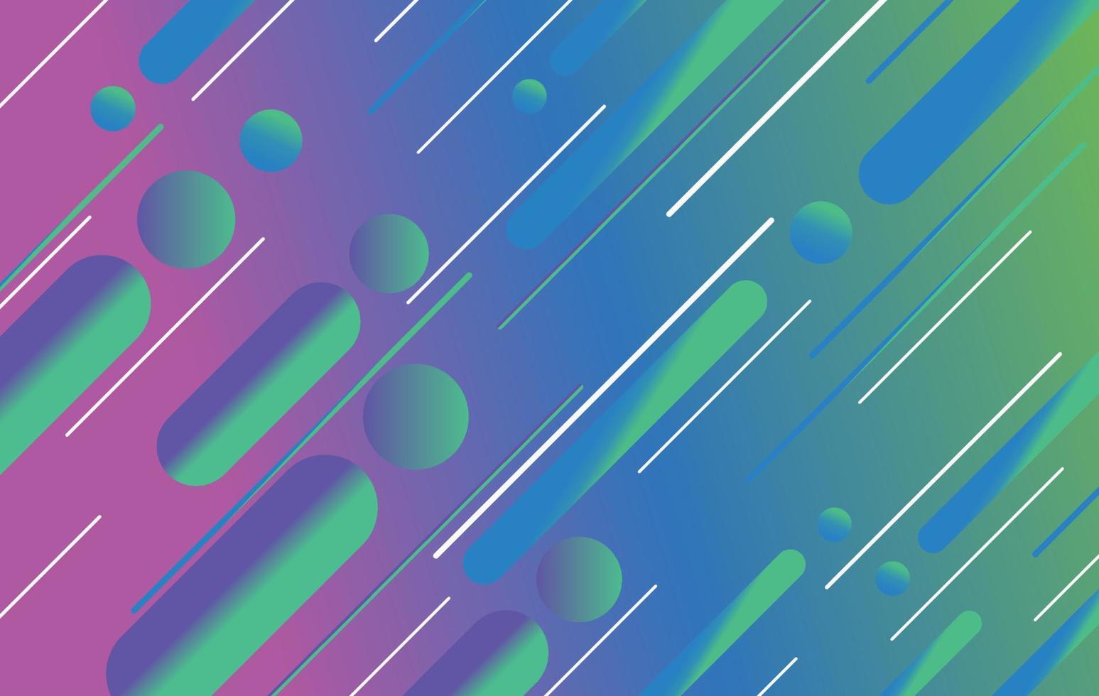 Colorful abstract background with a dynamic circle shape vector