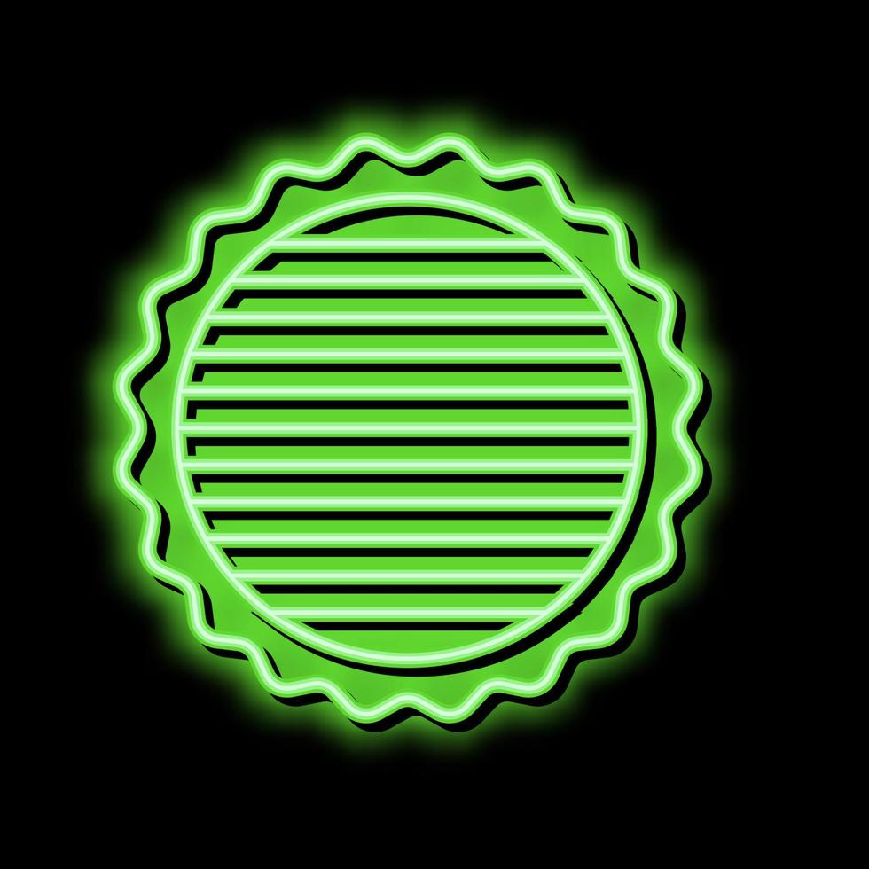 tree timber neon glow icon illustration vector