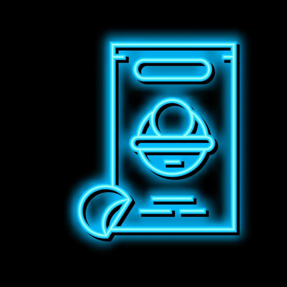 pimple patches neon glow icon illustration vector