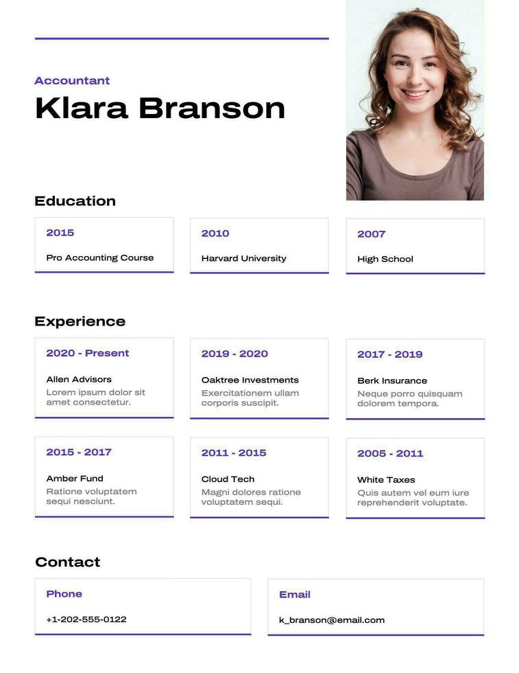 Simple Resume Template