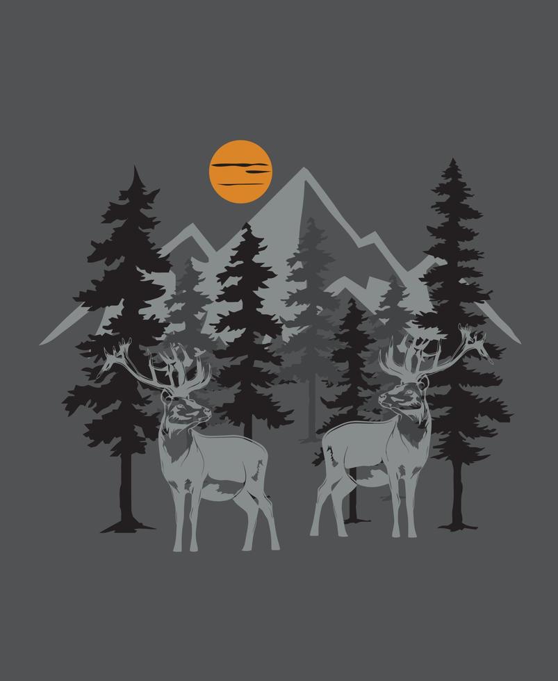 Adventure t shirt template design. vector