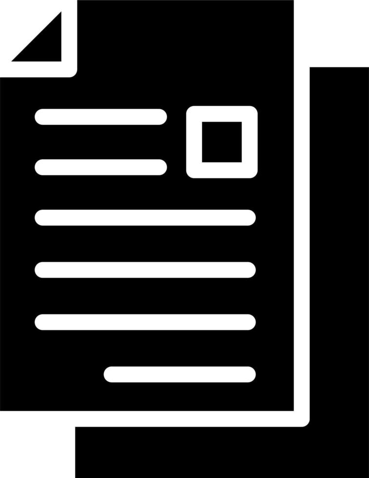 Document Vector Icon