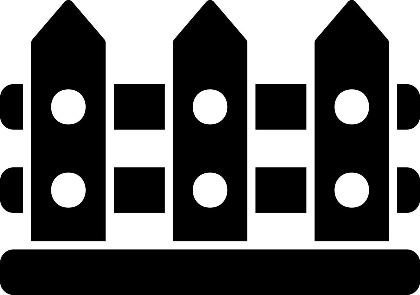 Fence Vector Icon