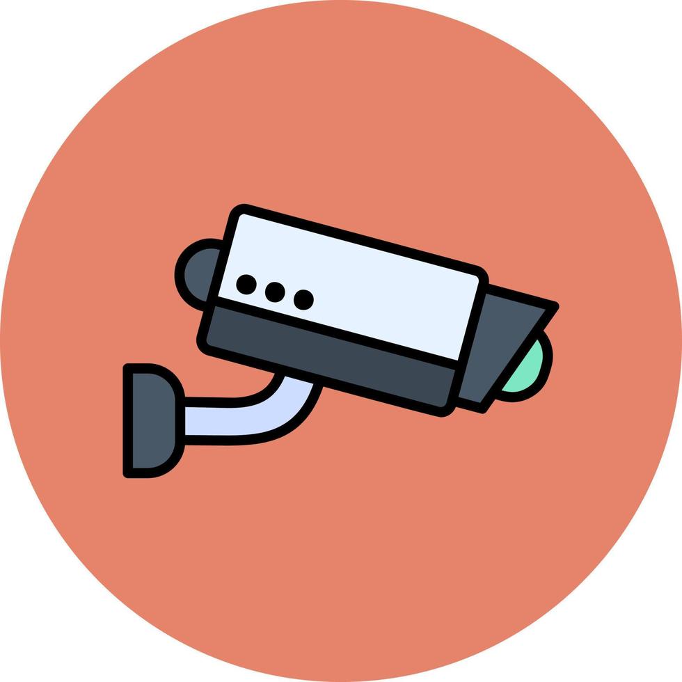 Cctv Camera Vector Icon