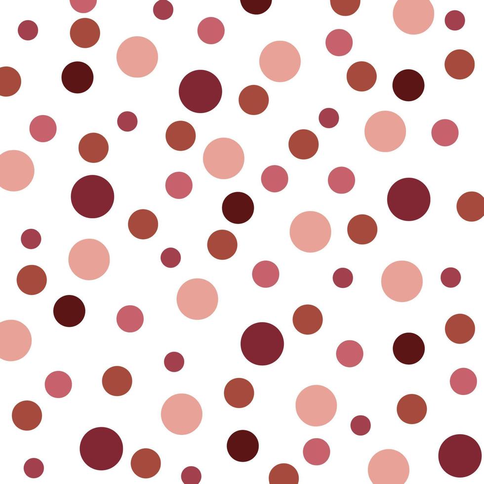 pink polka dot pattern vector